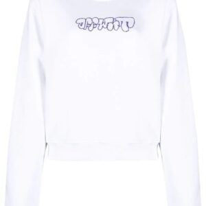 Off-White  Arrows-embroidered sweatshirt