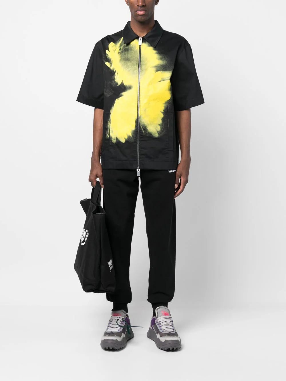 Off-White logo-embroidered track pants - Image 2