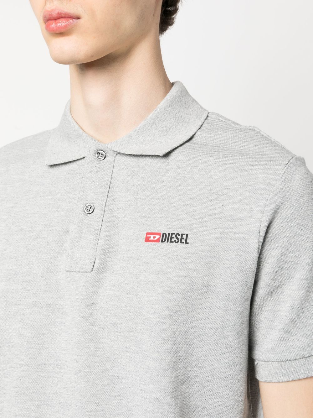 Diesel T-Smith-Div cotton polo shirt - Image 5