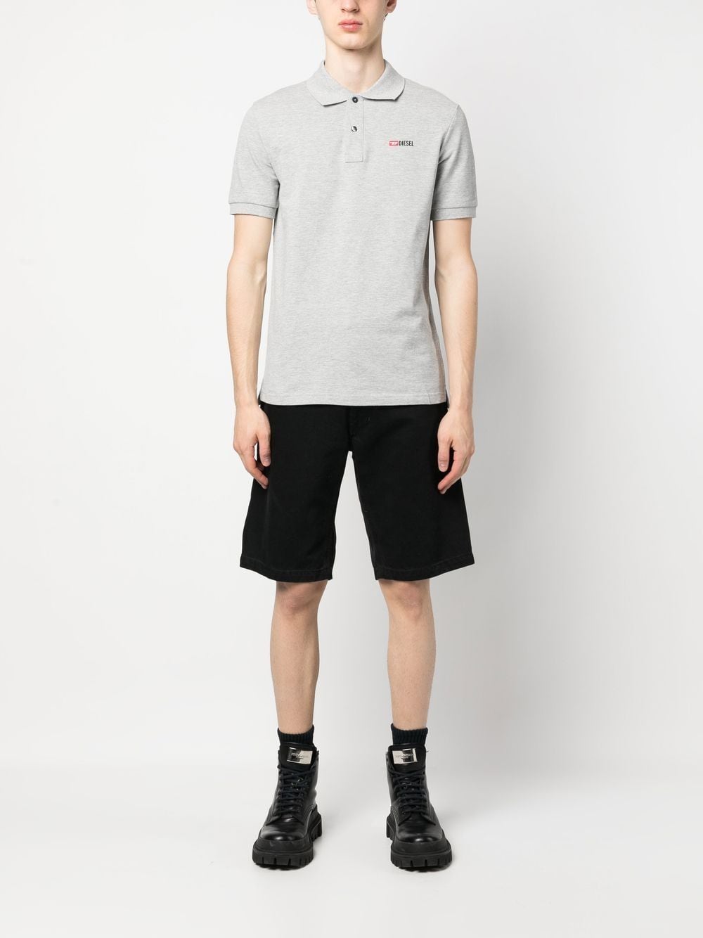 Diesel T-Smith-Div cotton polo shirt - Image 2