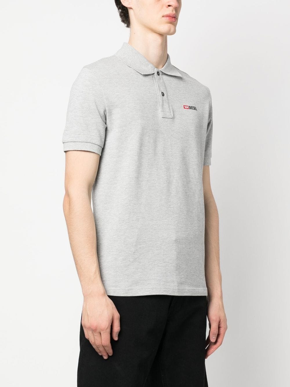 Diesel T-Smith-Div cotton polo shirt - Image 3
