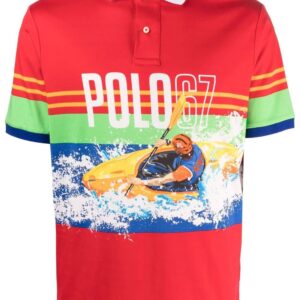 Polo Ralph Lauren  graphic-detail polo shirt