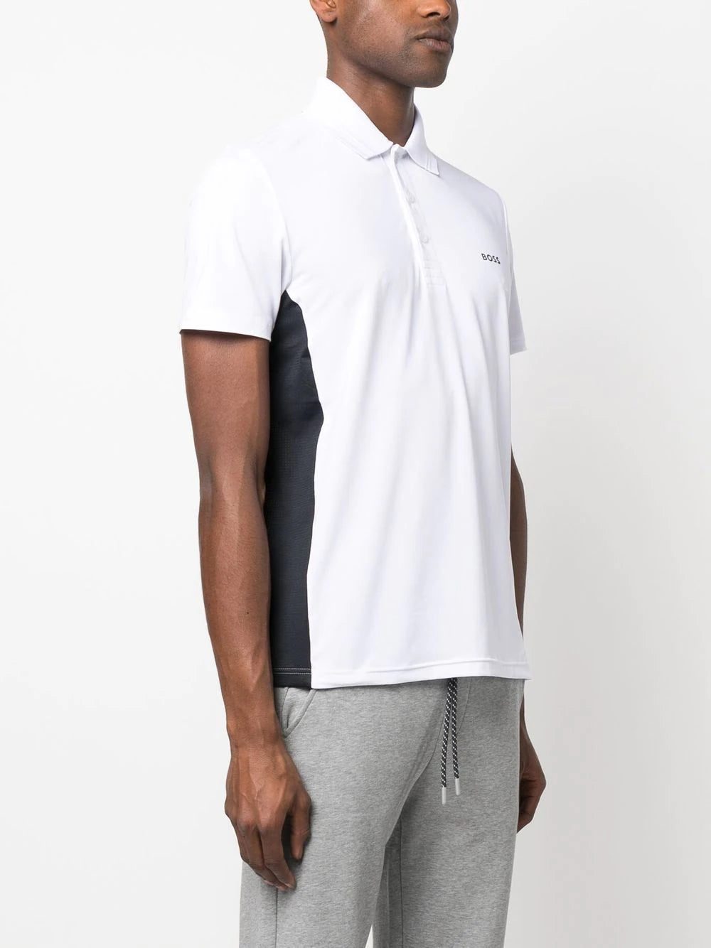 BOSS side stripe polo shirt - Image 2
