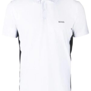 BOSS  side stripe polo shirt