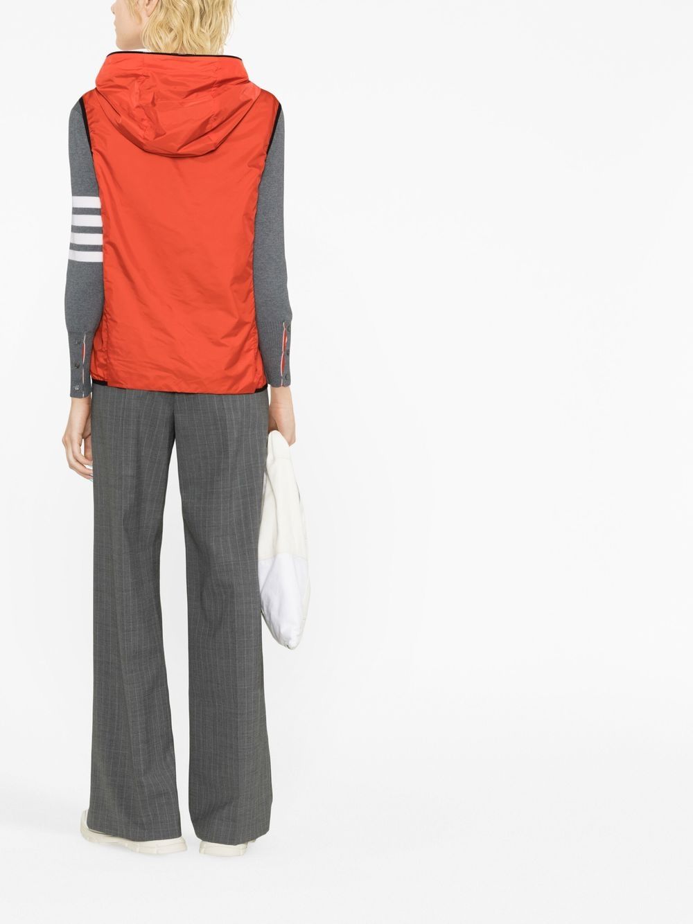 Moncler zip-up hooded gilet jacket - Image 4