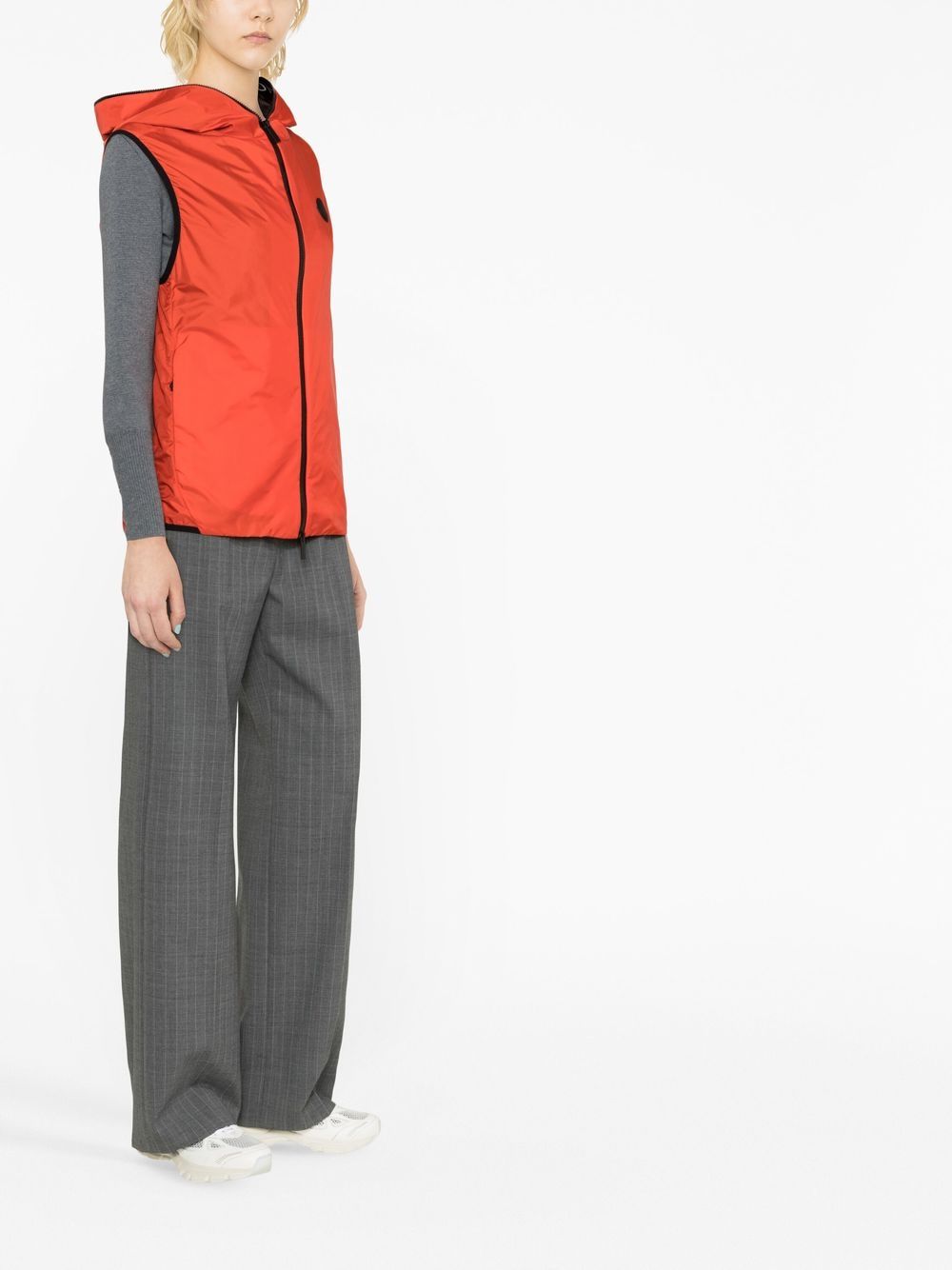 Moncler zip-up hooded gilet jacket - Image 3