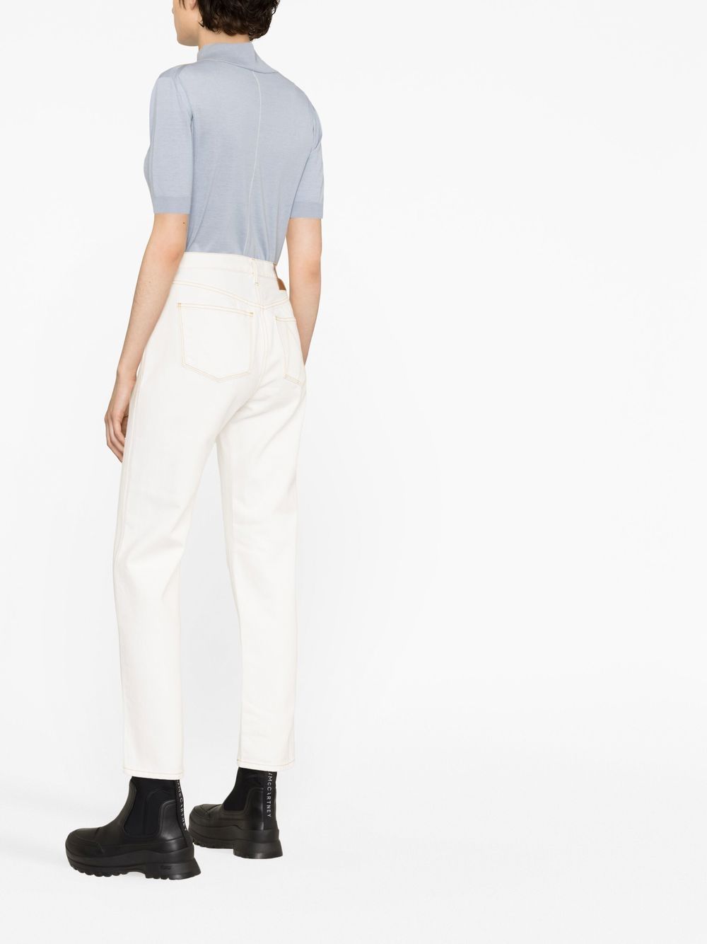 Moncler high-waisted flared jeans - Image 4