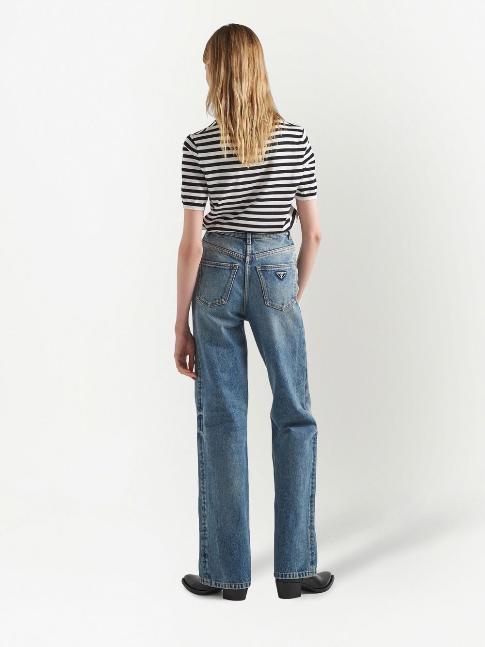 Prada striped short-sleeved T-shirt - Image 3