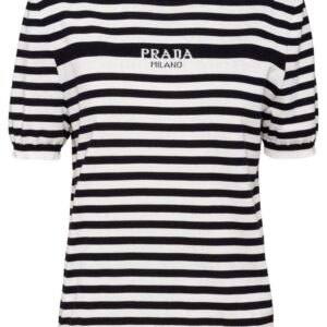 Prada striped short-sleeved T-shirt