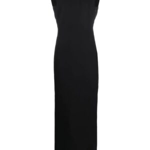 Versace  draped open-back dress
