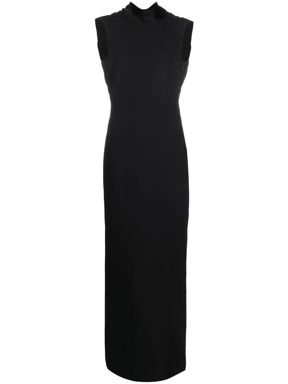 Versace draped open-back dress