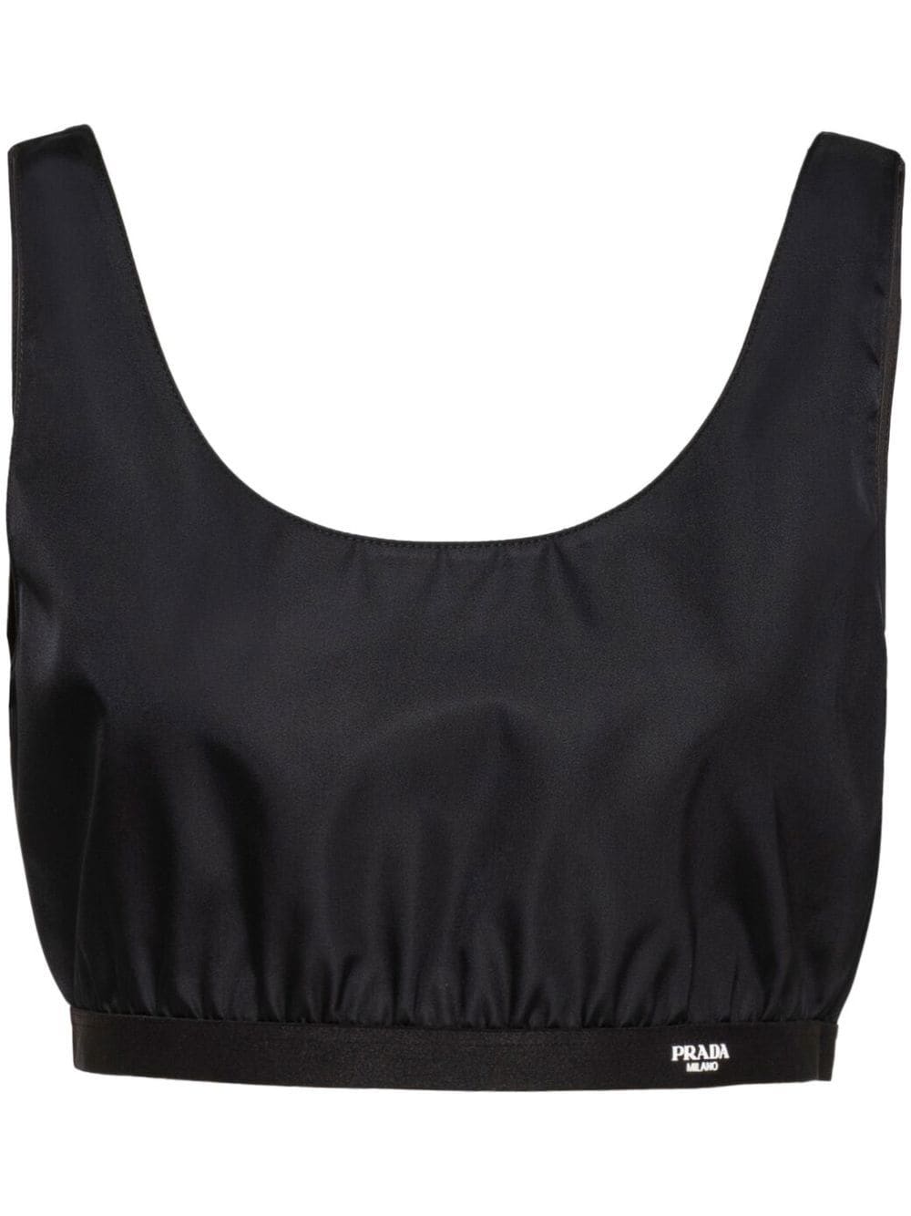 Prada Re-Nylon cropped vest top
