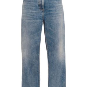 Prada low-rise straight-leg jeans