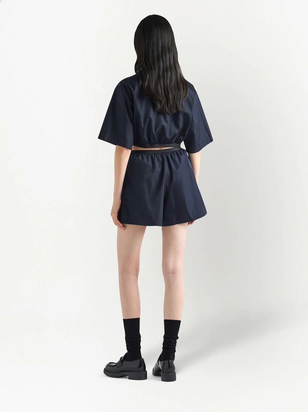 Prada cropped short-sleeve shirt - Image 3