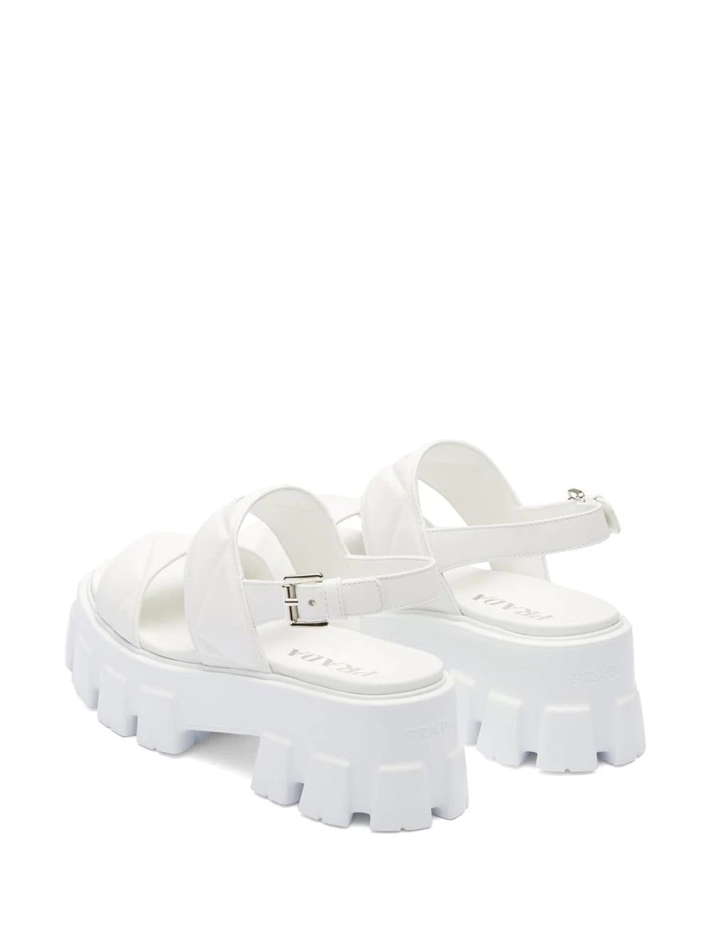 Prada Monolith leather sandals - Image 3