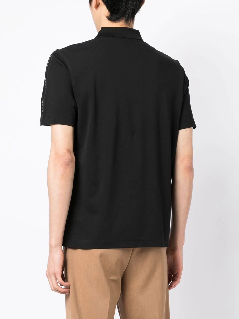 BOSS logo-sleeve polo shirt - Image 4