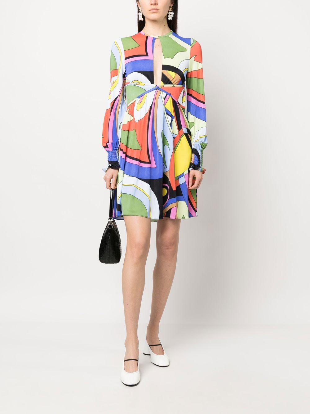 Moschino graphic-print mini dress - Image 5