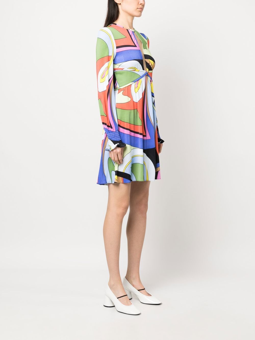 Moschino graphic-print mini dress - Image 4