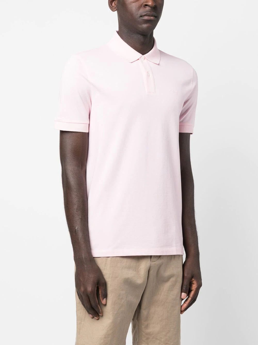 BOSS logo-embroidered polo shirt - Image 2