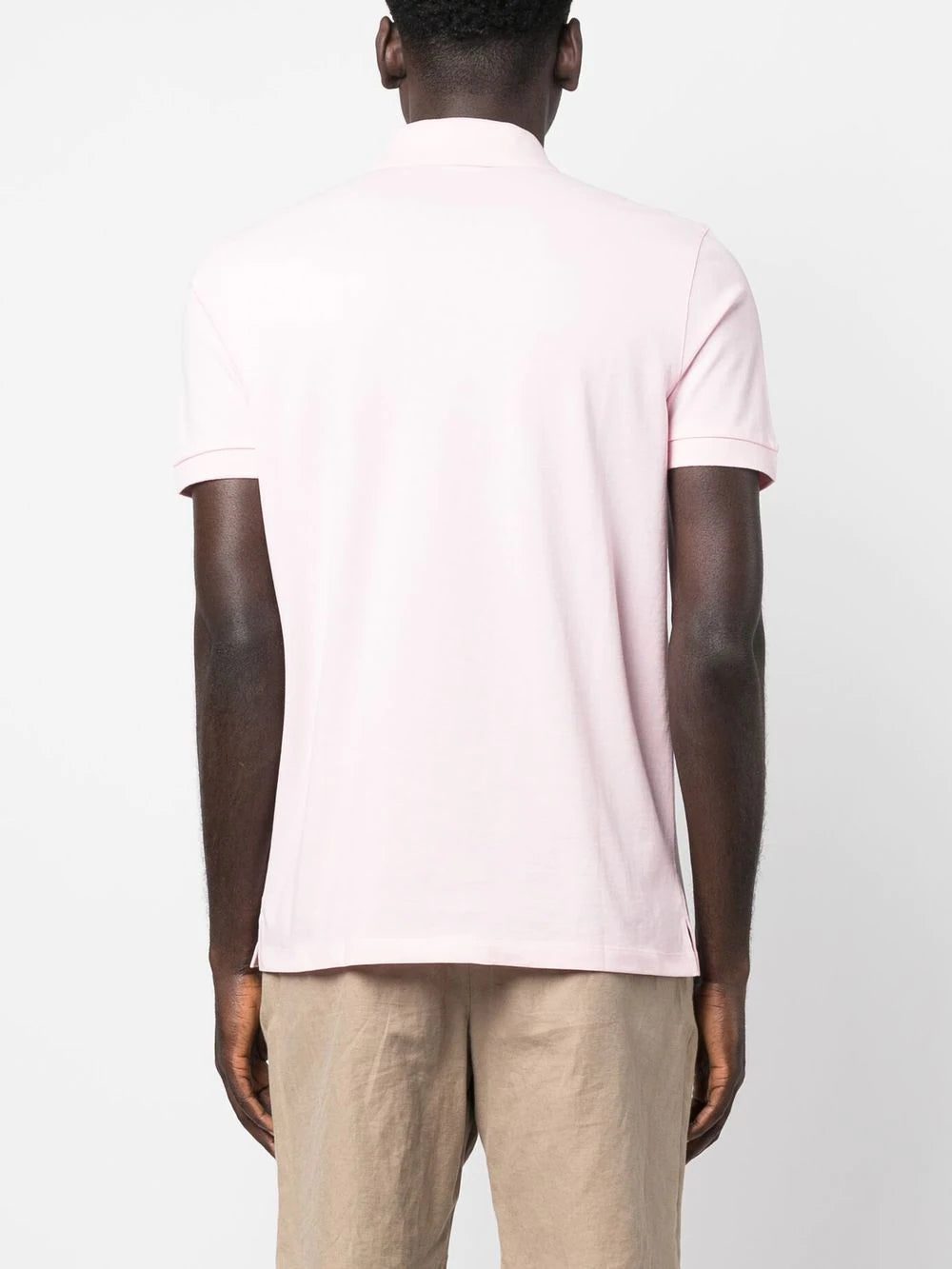 BOSS logo-embroidered polo shirt - Image 3