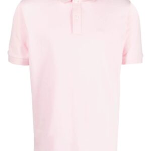 BOSS  logo-embroidered polo shirt