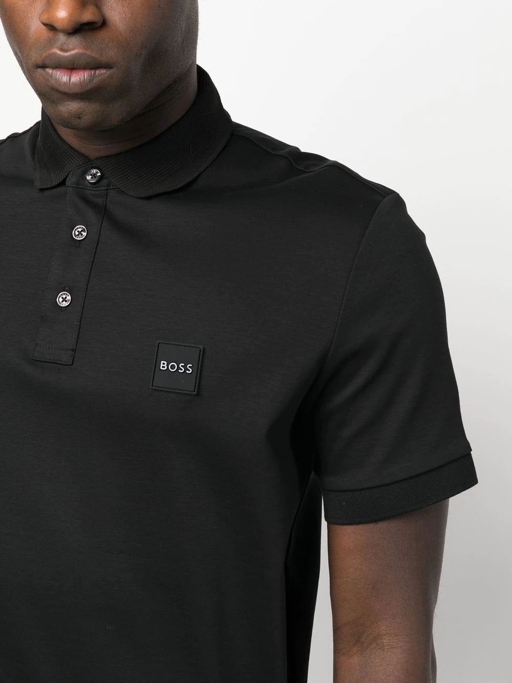 BOSS plain polo shirt - Image 4