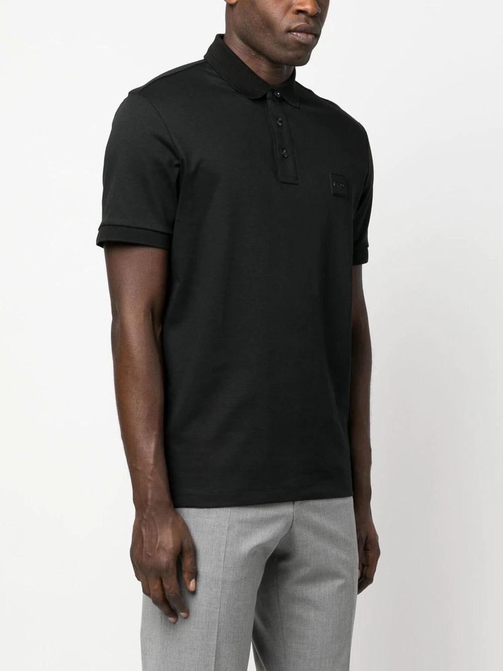BOSS plain polo shirt - Image 2