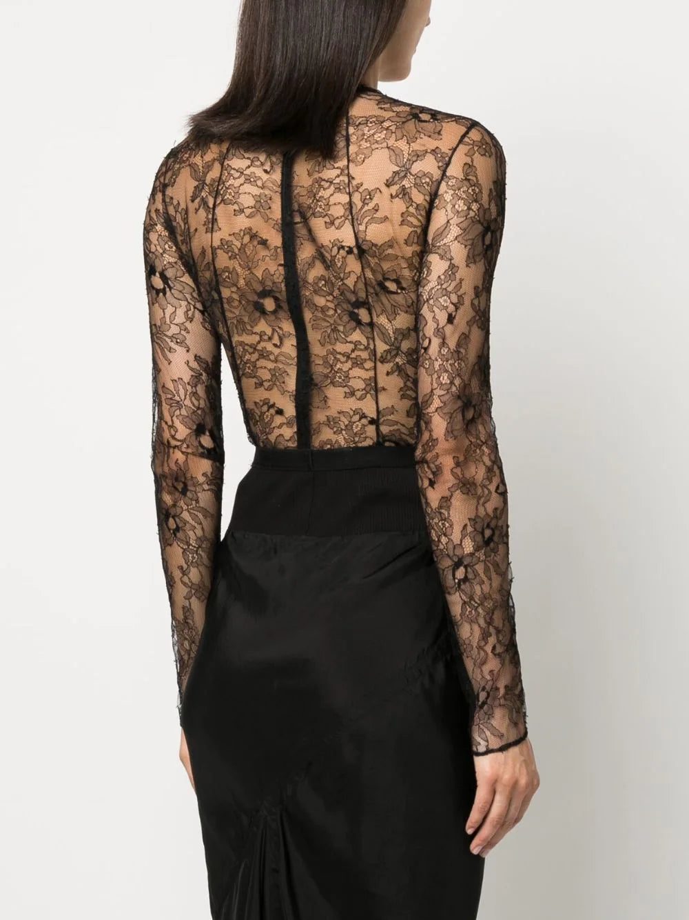 Off-White sheer lace bodysuit - Image 4