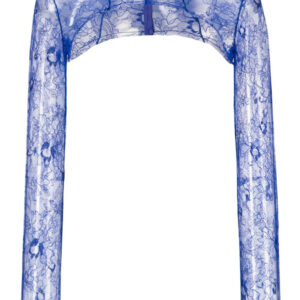 Off-White  lace cropped top