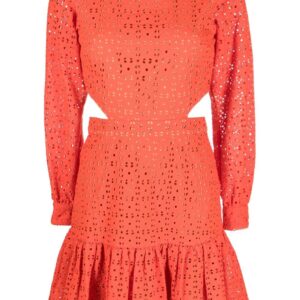 Michael Michael Kors floral eyelet cut-out dress