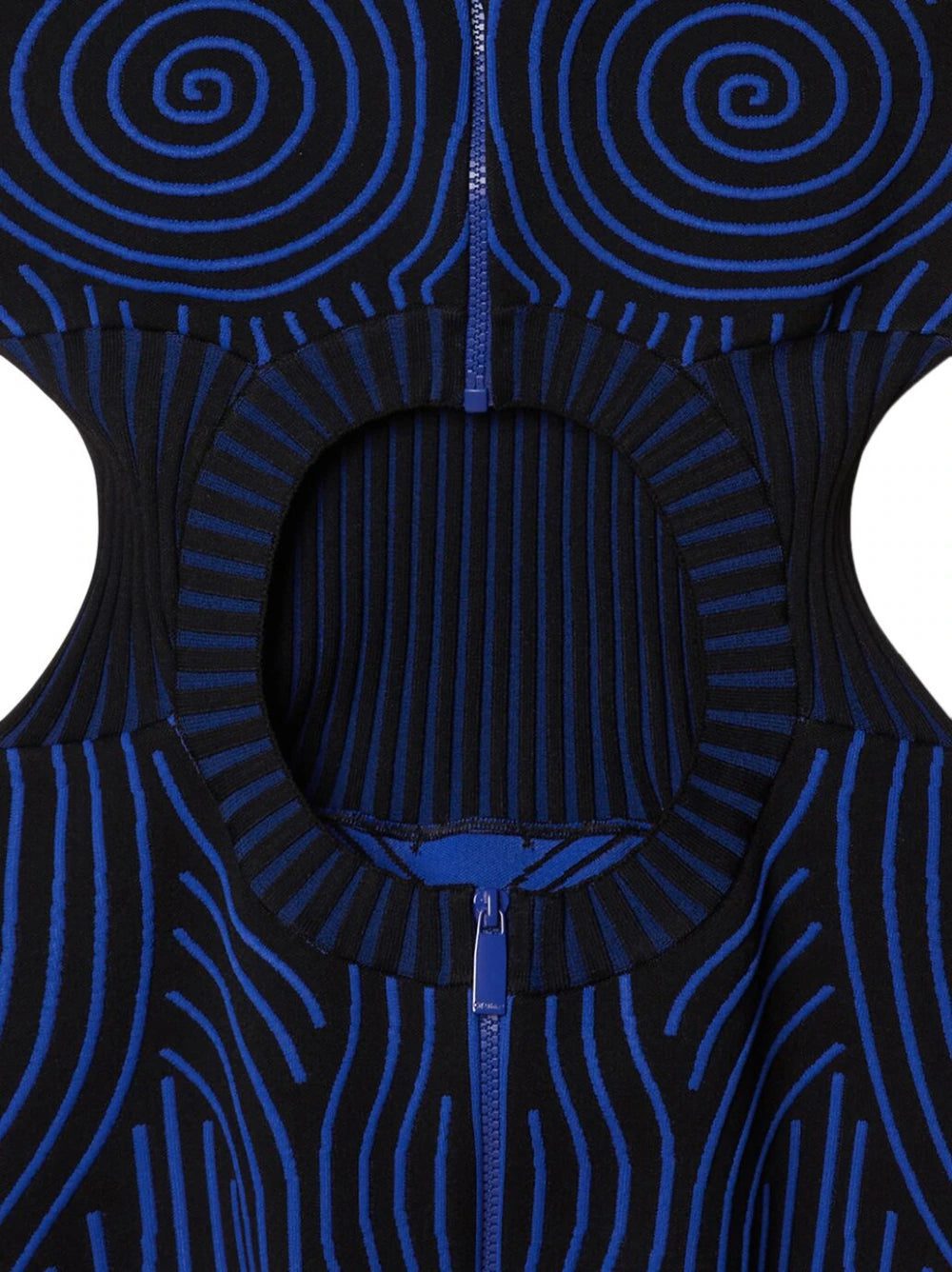 Off-White Vortix Hole knitted minidress - Image 3