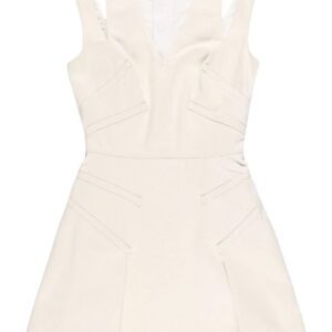 Alexander McQueen  cut-out V-neck dress