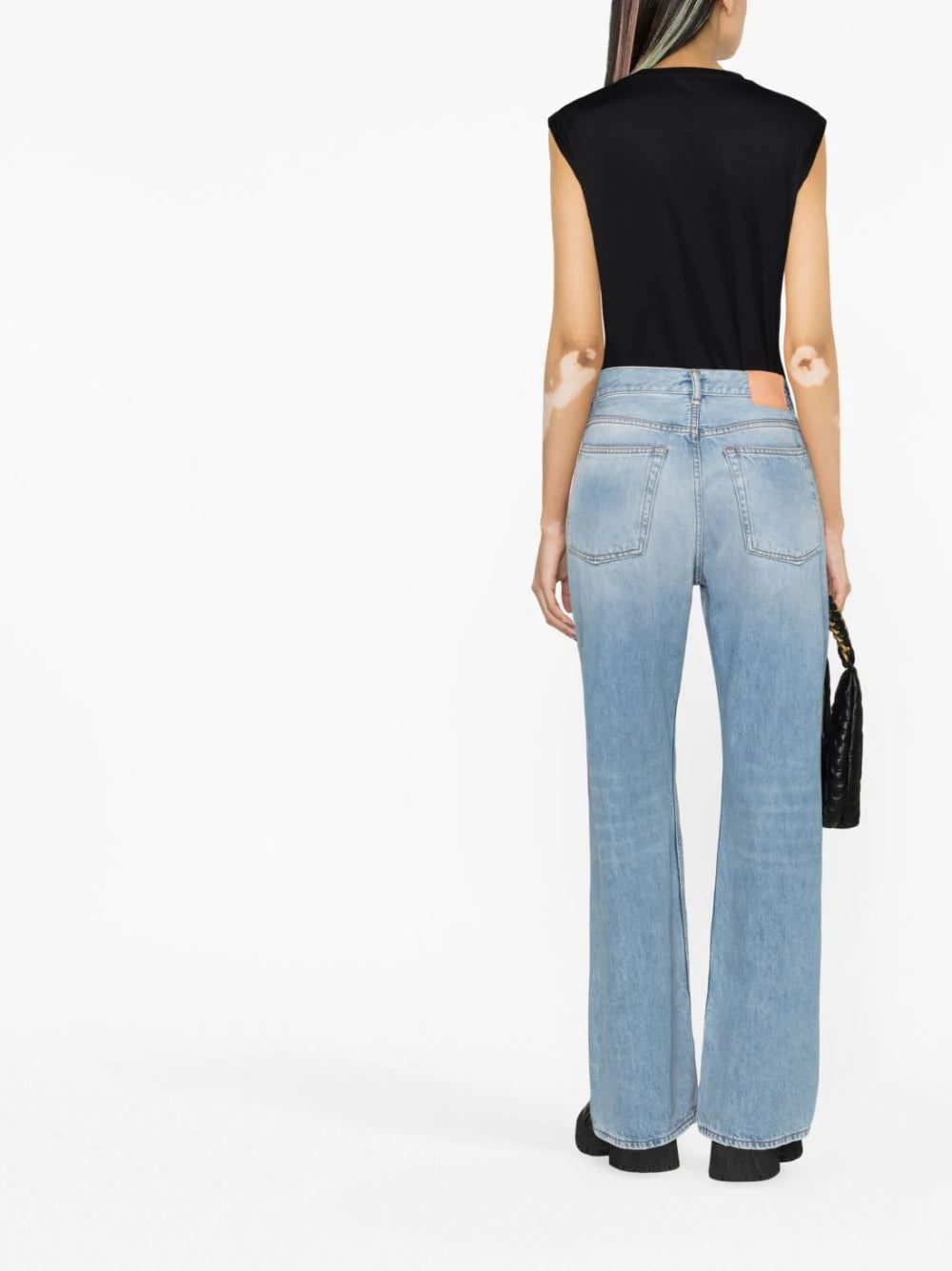 Balmain logo-print button-embellished top - Image 3