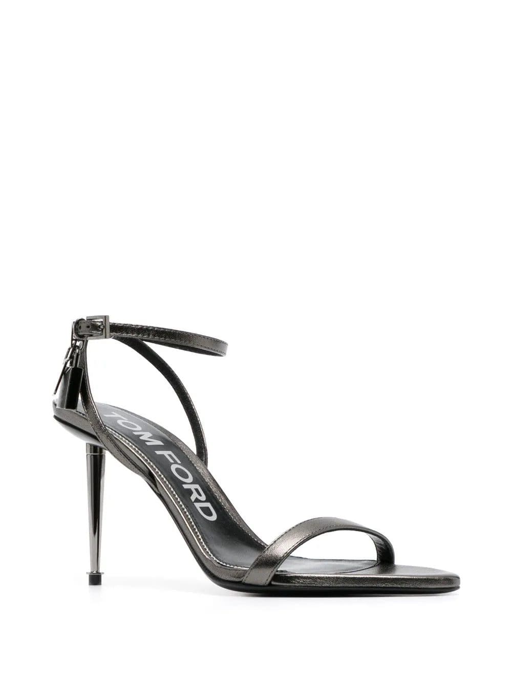TOM FORD Padlock 105mm leather sandals - Image 3