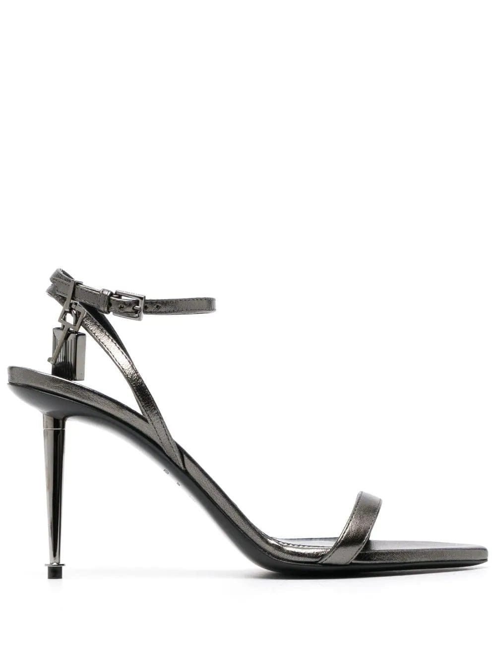TOM FORD Padlock 105mm leather sandals
