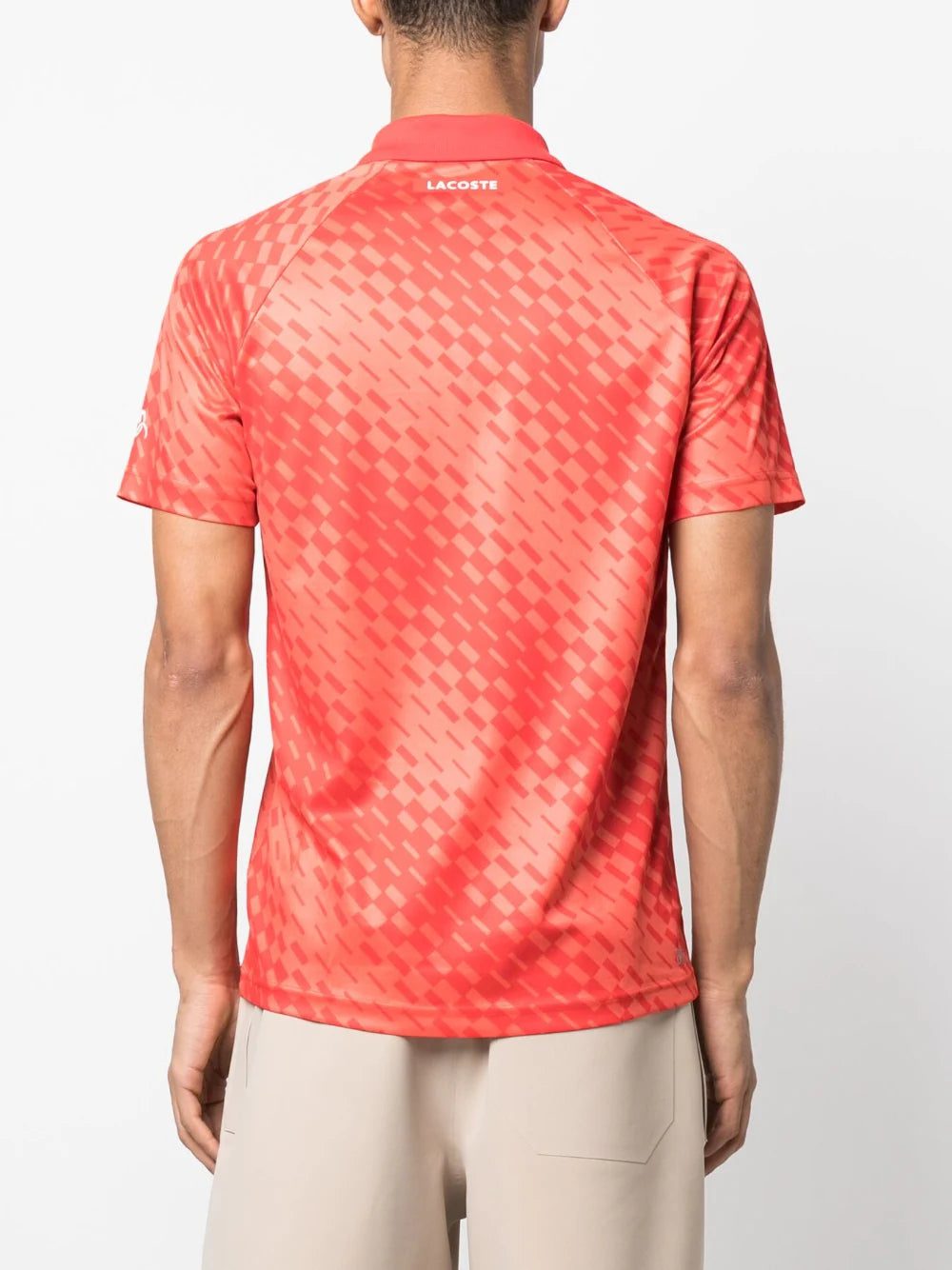 Lacoste logo-patch polo shirt - Image 3