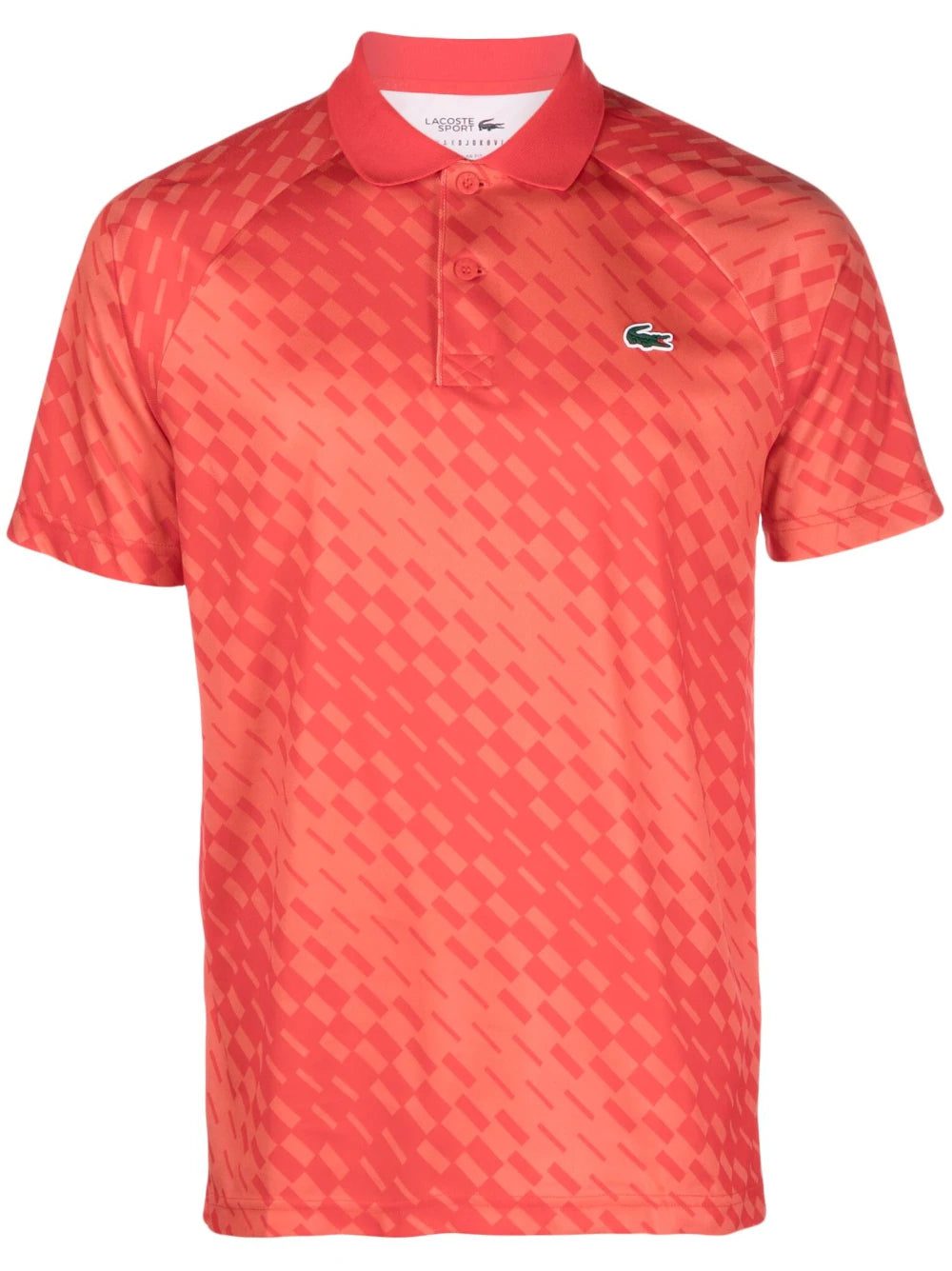 Lacoste logo-patch polo shirt