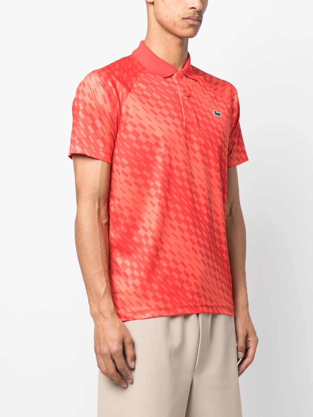 Lacoste logo-patch polo shirt - Image 2