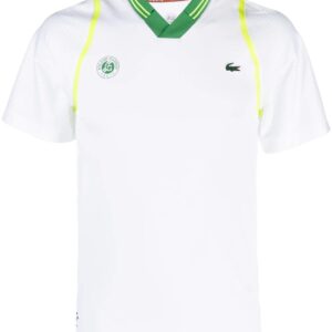 Lacoste  Roland Garros logo-patch polo shirt