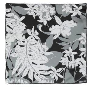 TOM FORD  floral-print square silk scarf