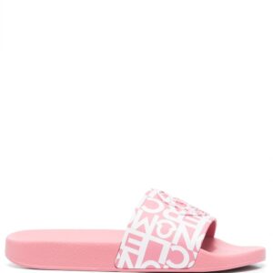 Moncler logo-strap slides