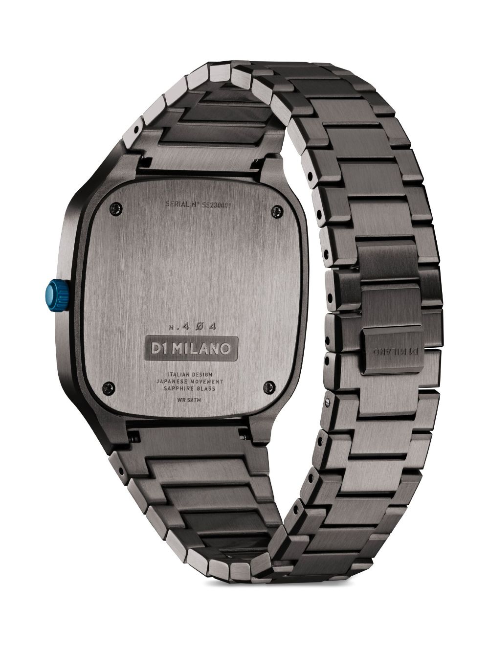 D1 Milano Titanium Square Bracelet 37mm - Image 4