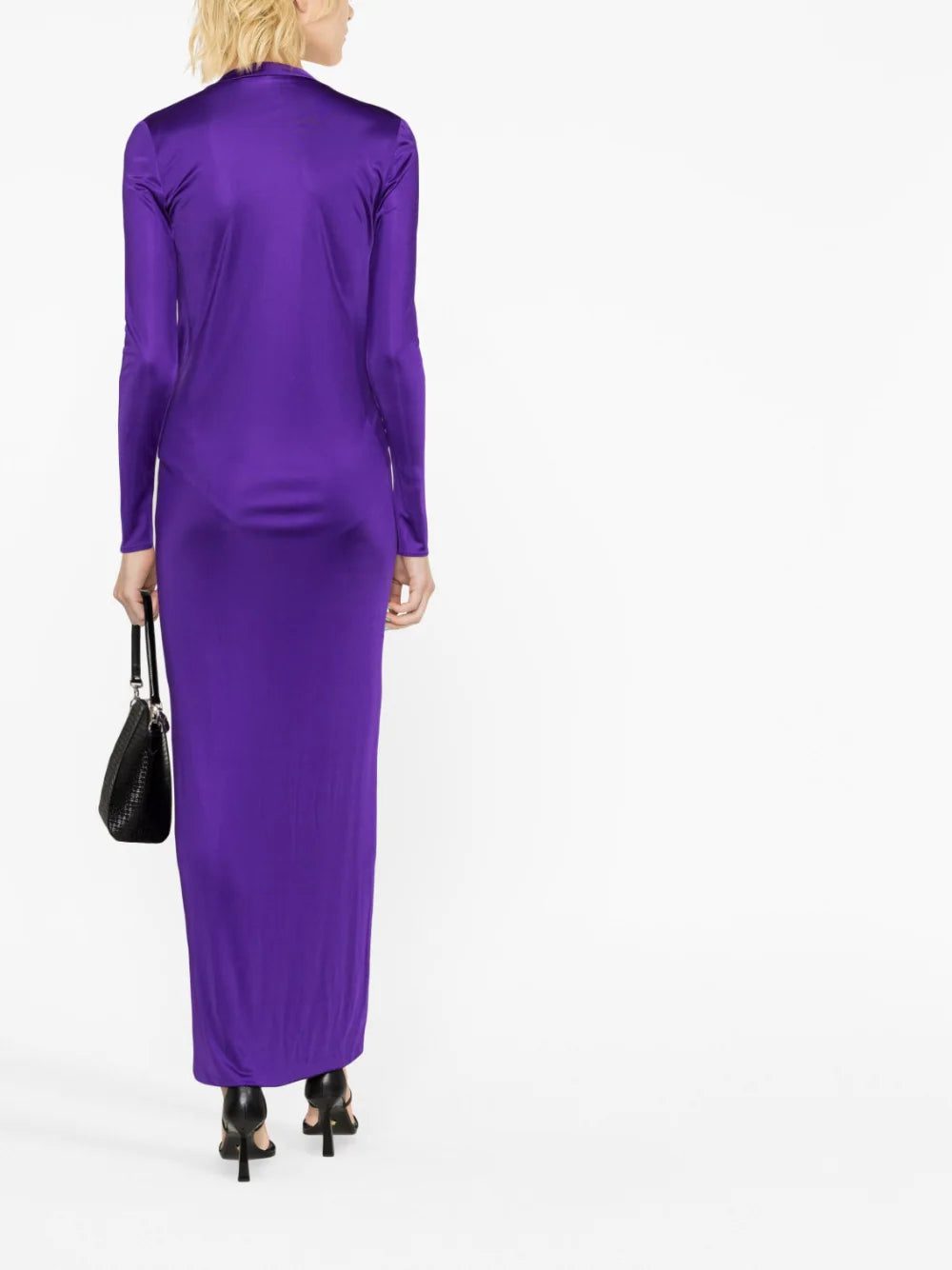 Versace cowl-neck maxi dress - Image 4
