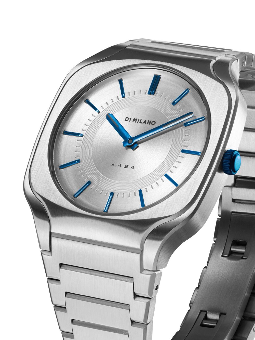 D1 Milano Silver Square Bracelet 37mm - Image 2