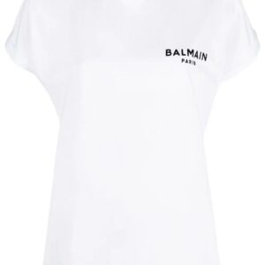 Balmain  logo-print cotton T-shirt