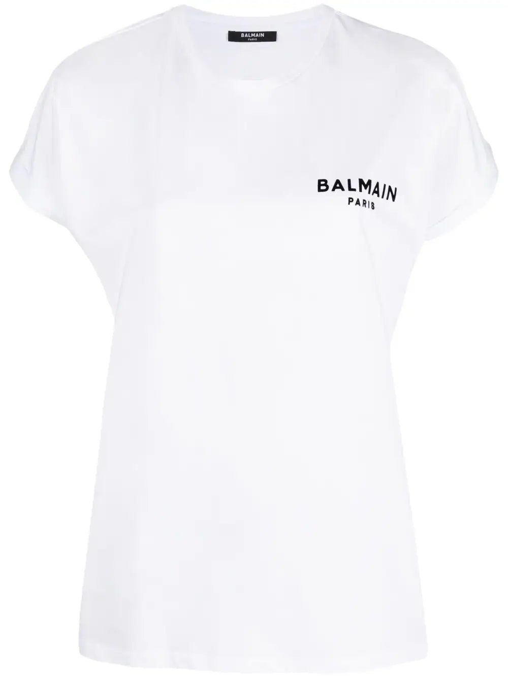Balmain logo-print cotton T-shirt