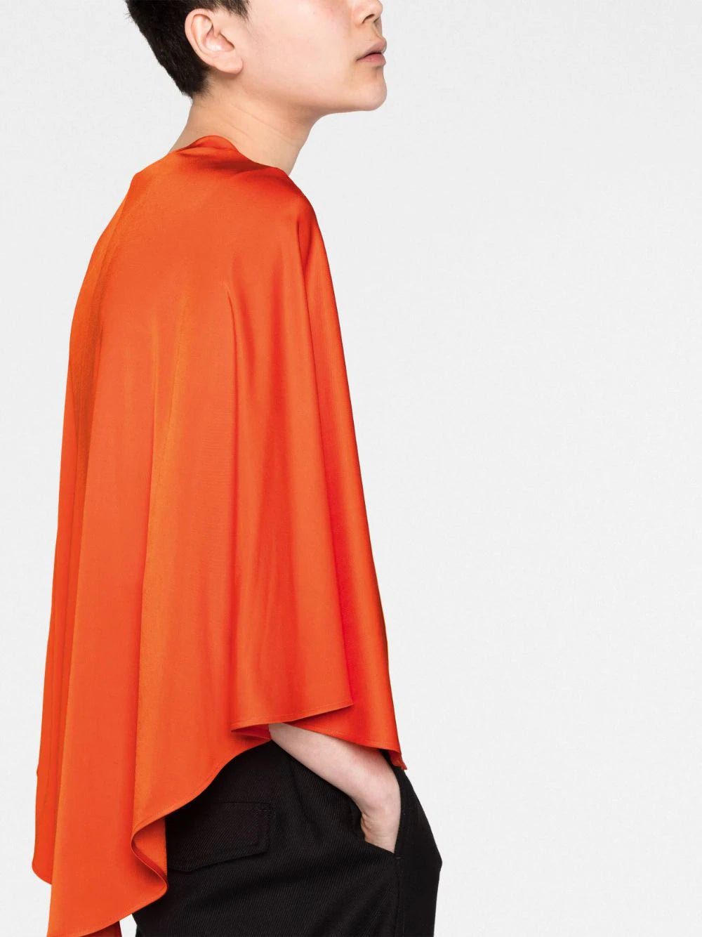 Stella McCartney high-low draped blouse - Image 3