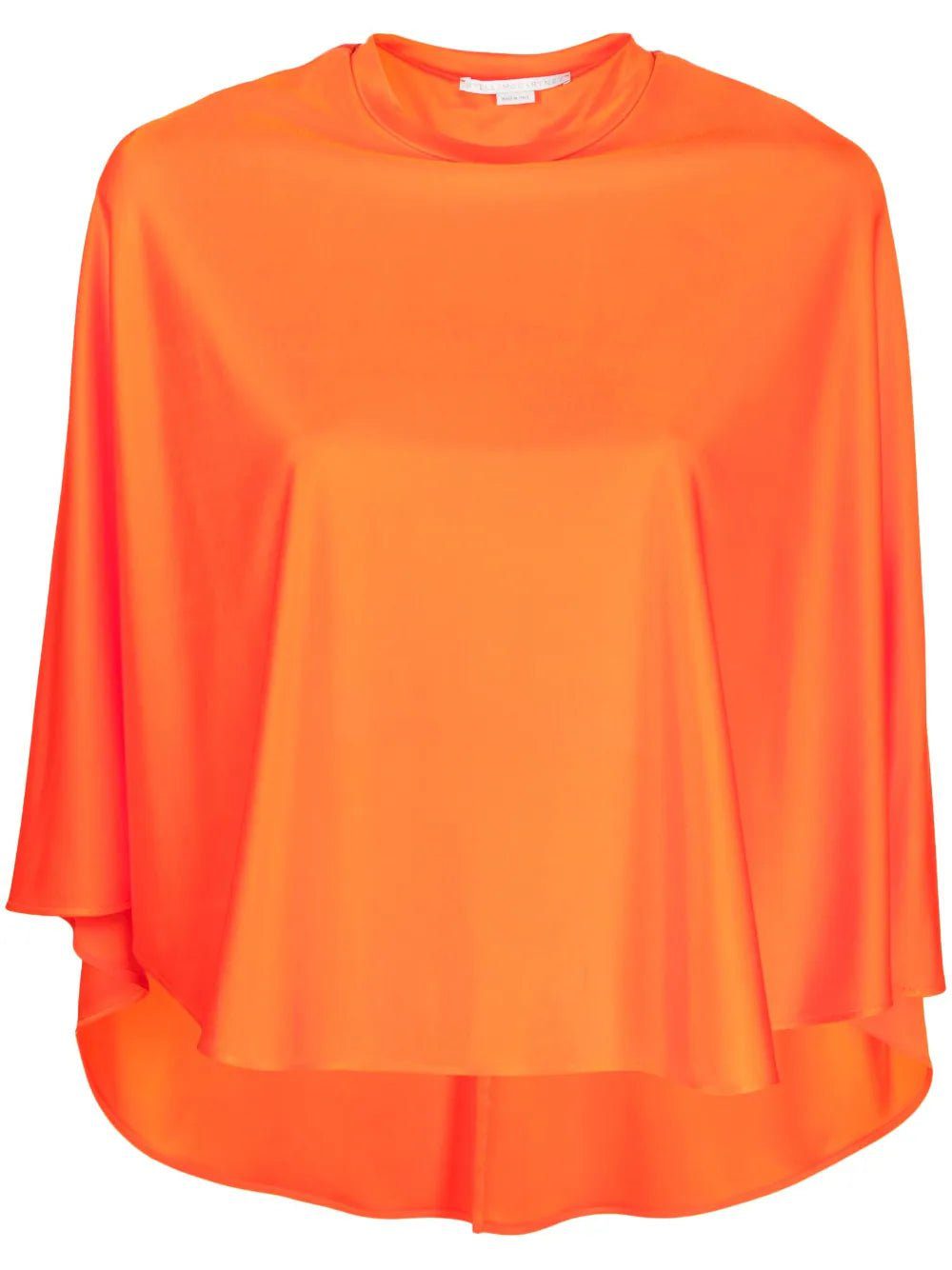 Stella McCartney high-low draped blouse