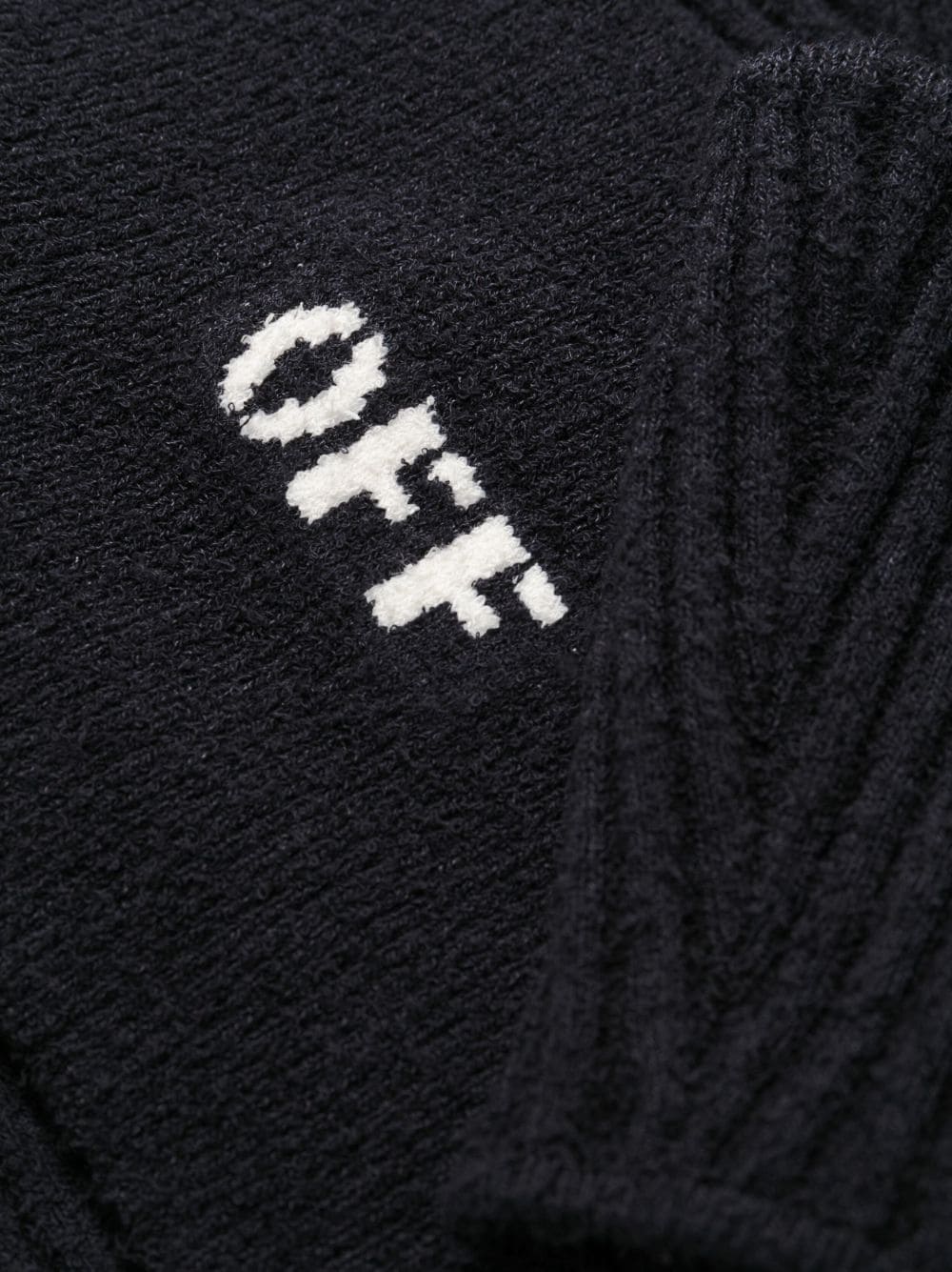 Off-White logo-print cut-out dress - Image 6