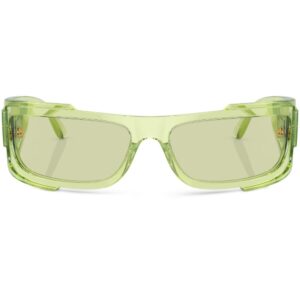 Versace Eyewear logo-plaque rectangular-frame sunglasses